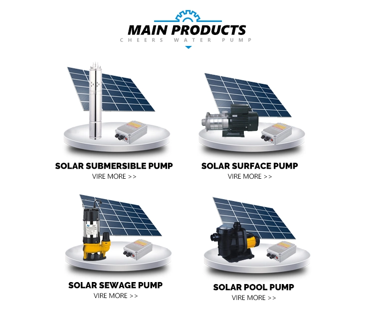 Solar Cell Powered Sump Water Pump Kit with Battery Backup