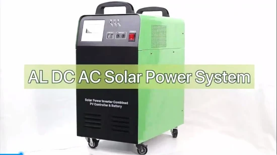 1500W 200ah 110VAC 220VAC Off Grid Домашний портативный генератор солнечной энергии Power System